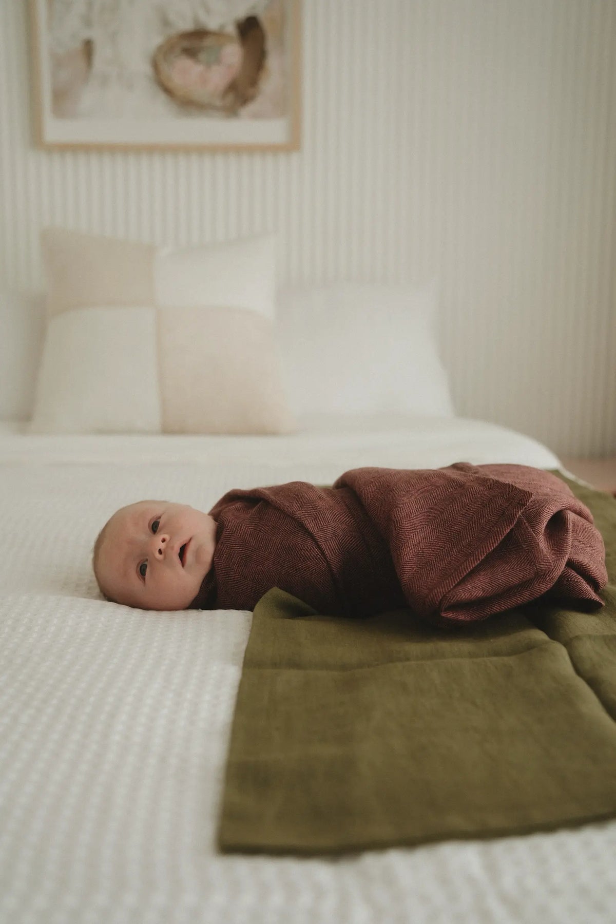 Linen Swaddles - Bloomé & Aloe