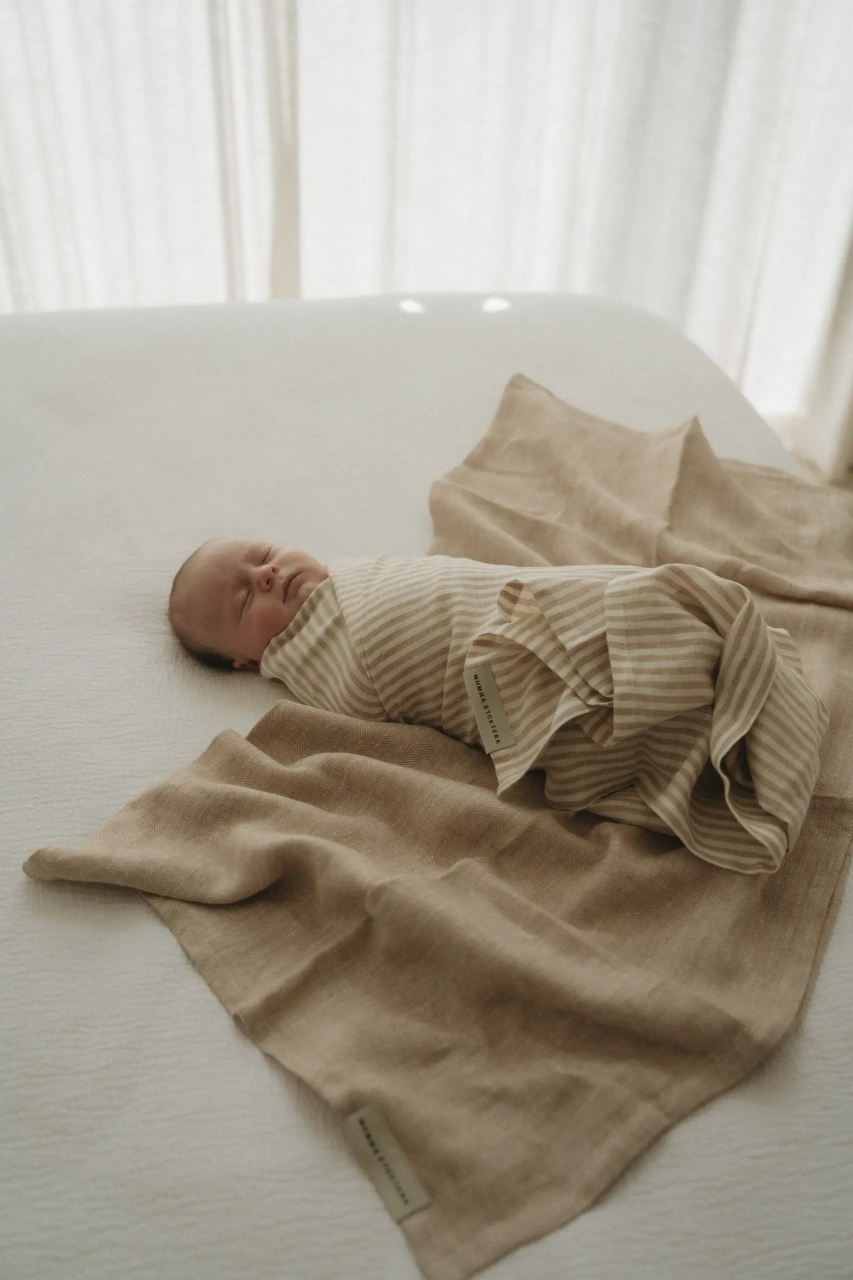 Linen Swaddles - Burleigh & Meadow