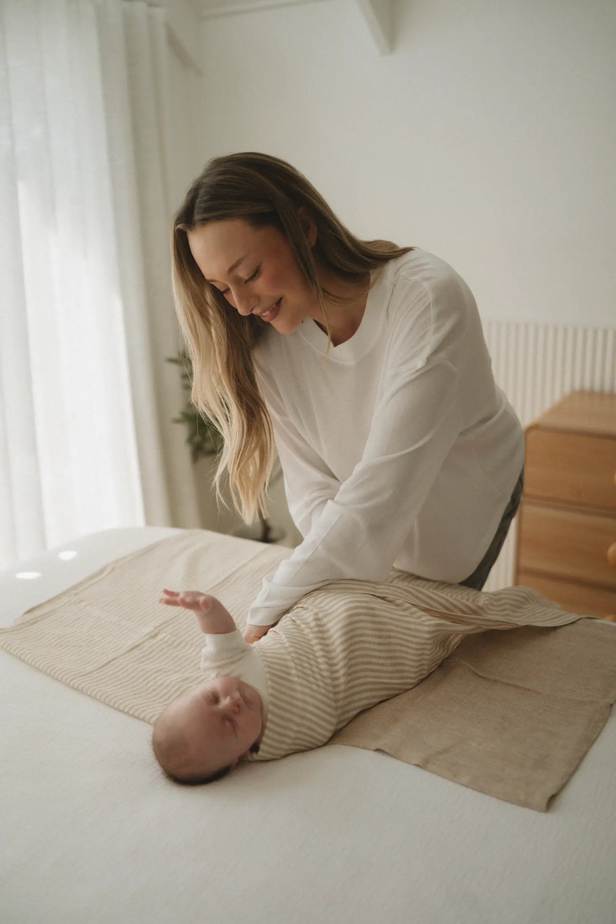 Linen Swaddles - Burleigh & Meadow