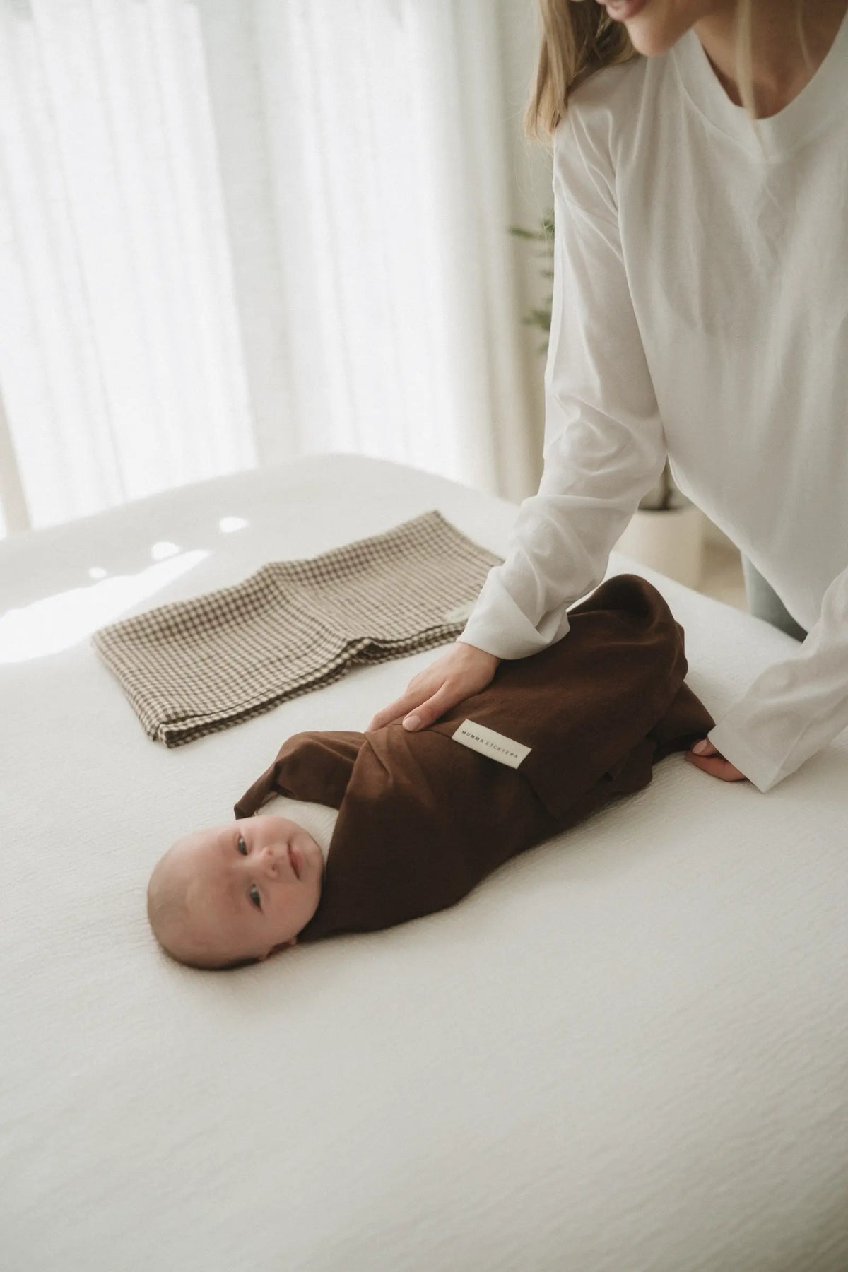 Linen Swaddles - Coco & Elston