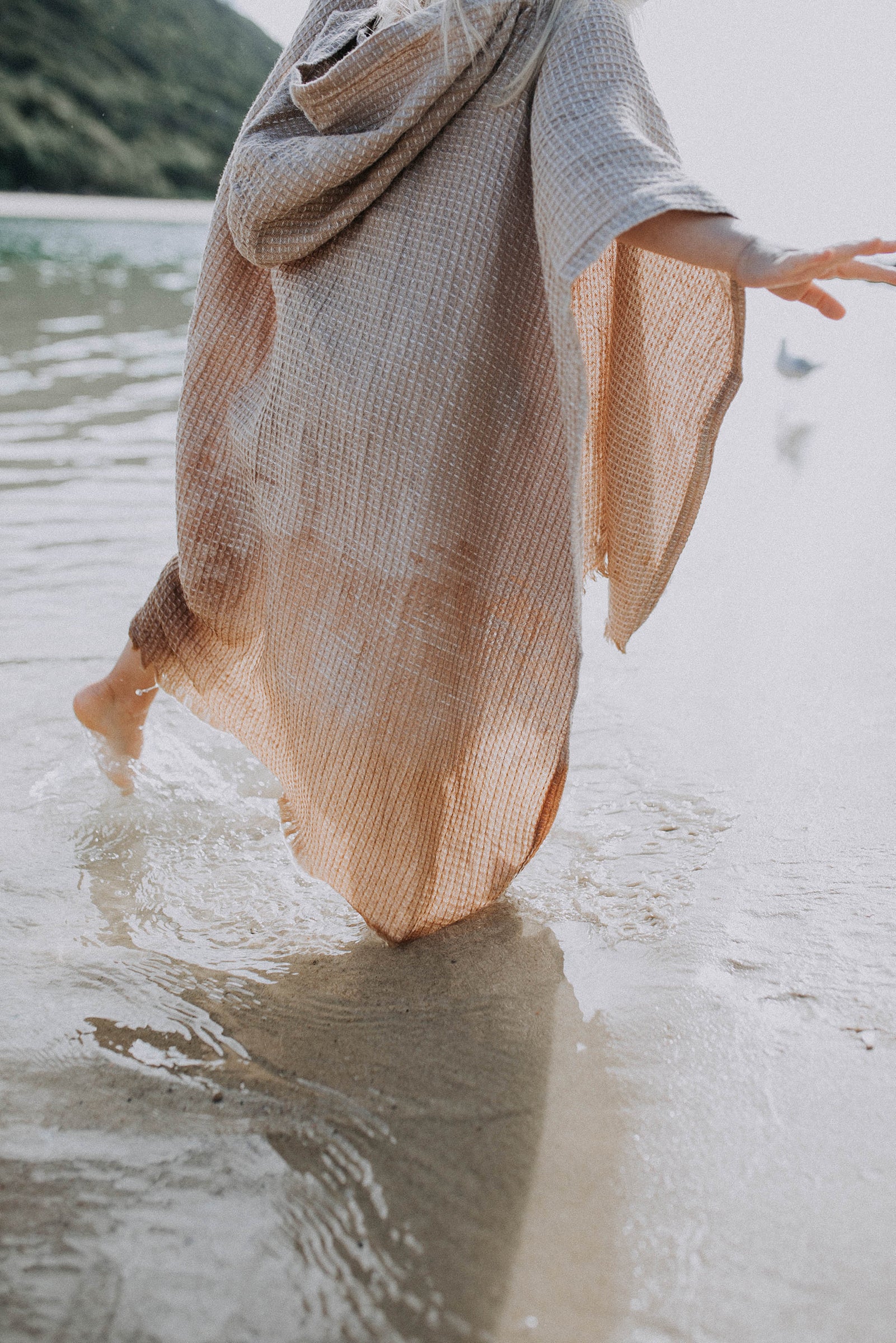 Hooded Poncho Towel - Bondi