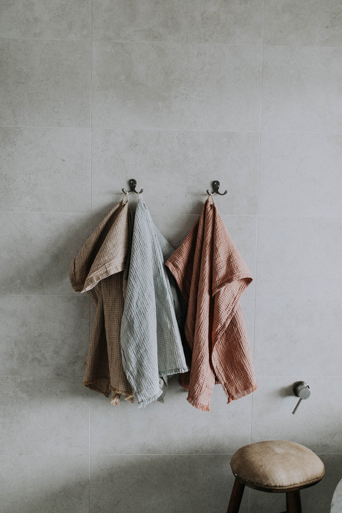 Hooded Poncho Towel - Nori