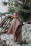 Hooded Poncho Towel - Russet