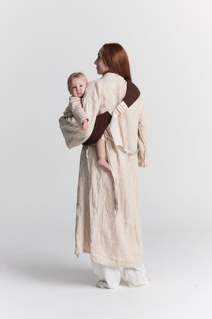 Linen Robe - Burleigh