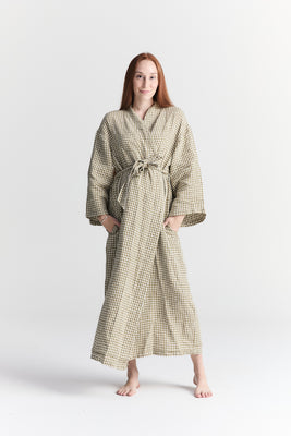 Pre-Order Linen Robe - Capri