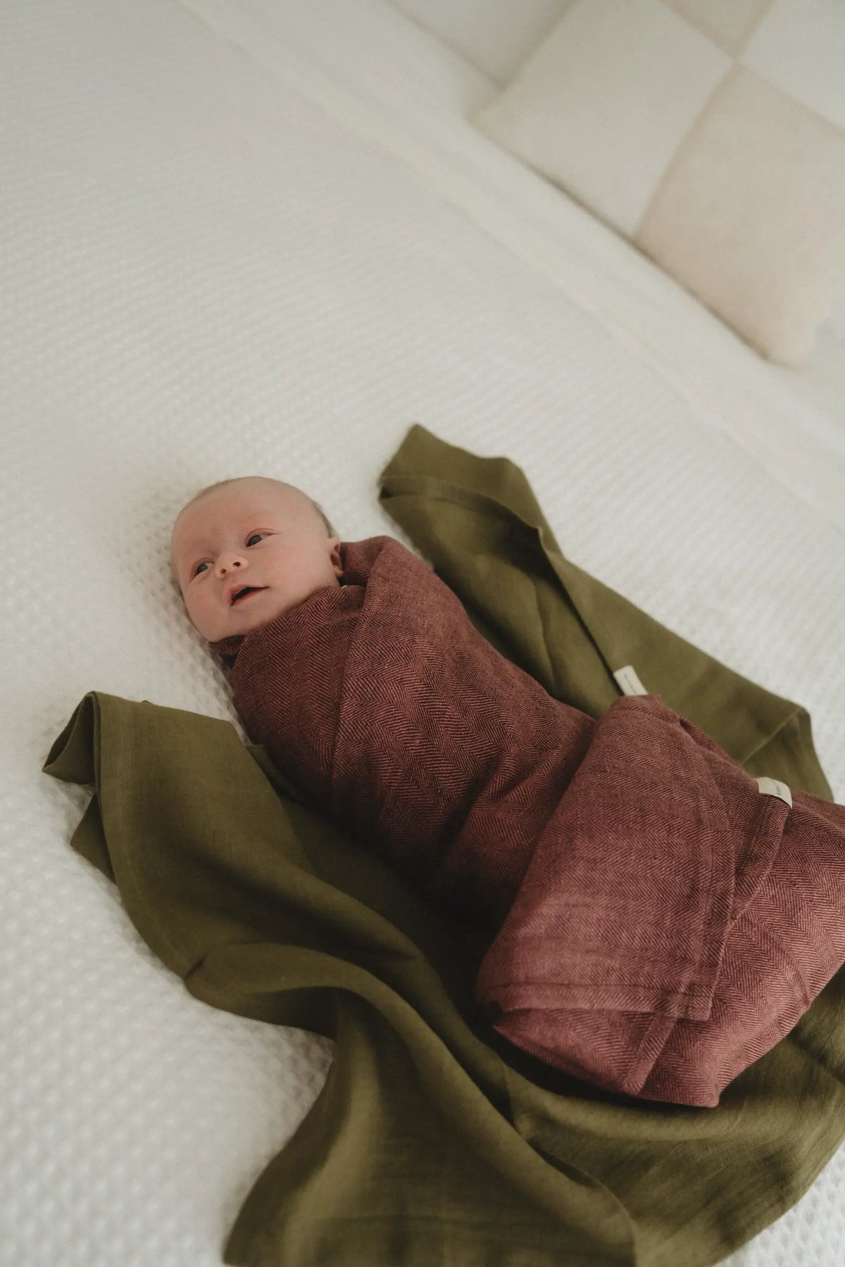 Linen Swaddles - Bloomé & Aloe
