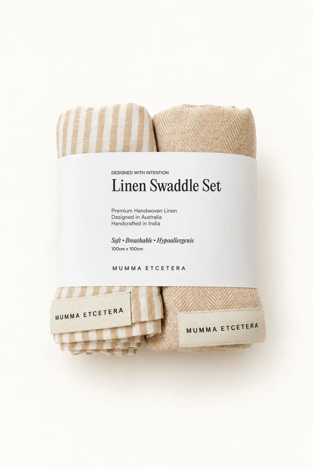 Linen Swaddles - Burleigh & Meadow