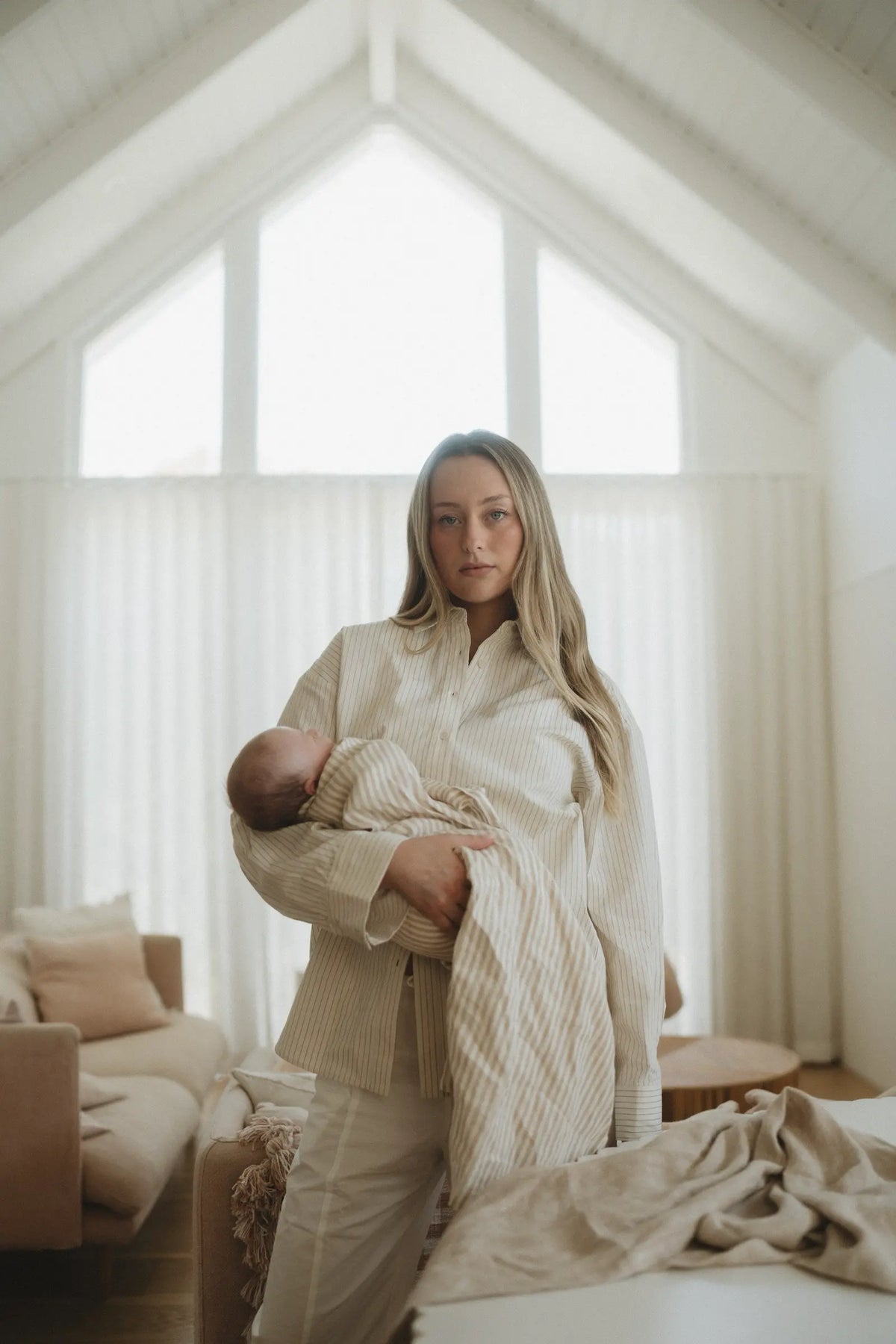 Linen Swaddles - Burleigh & Meadow